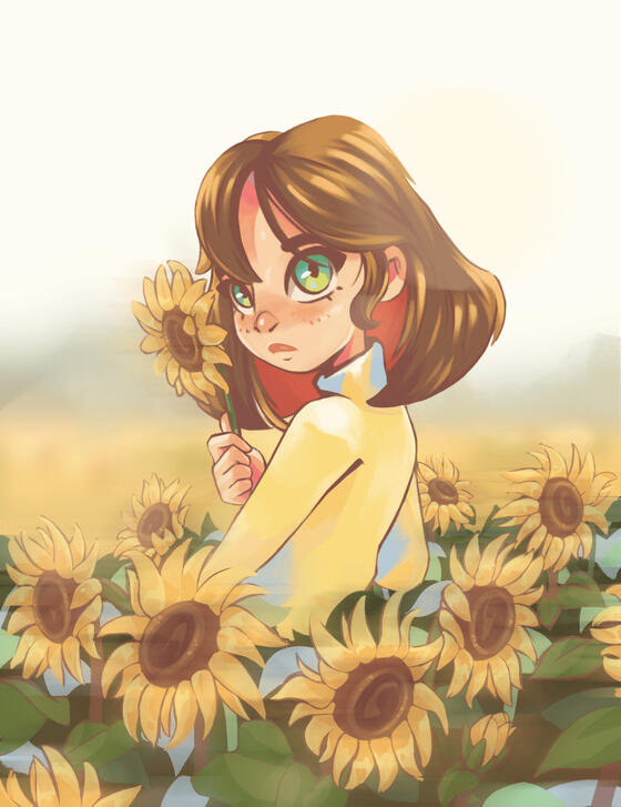 Sunflower Girl