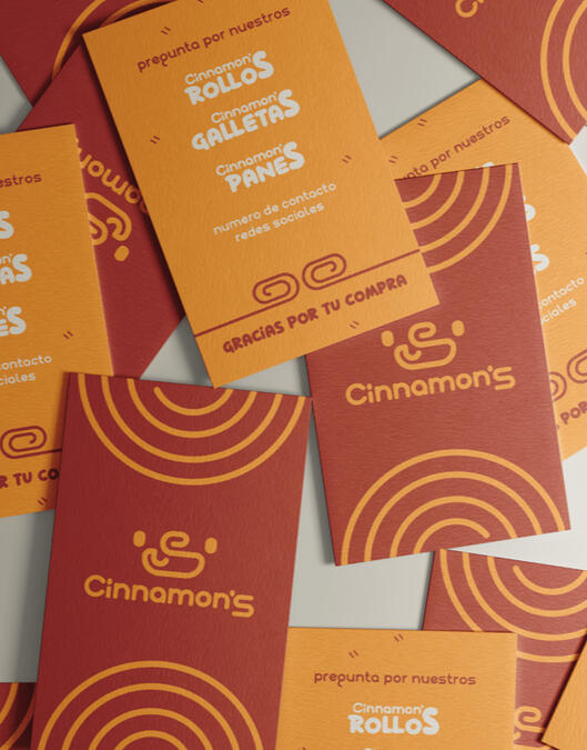 Cinnamons Tarjetas de Presentación