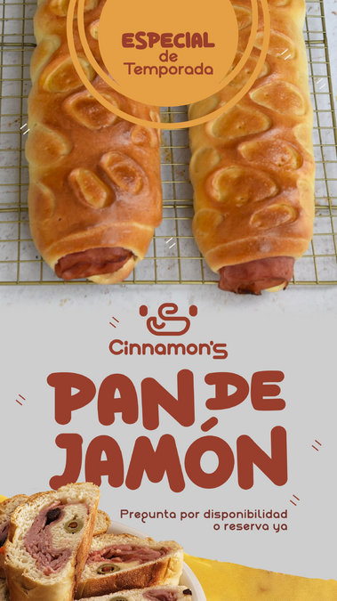 Cinnamons Pan de Jamón Post